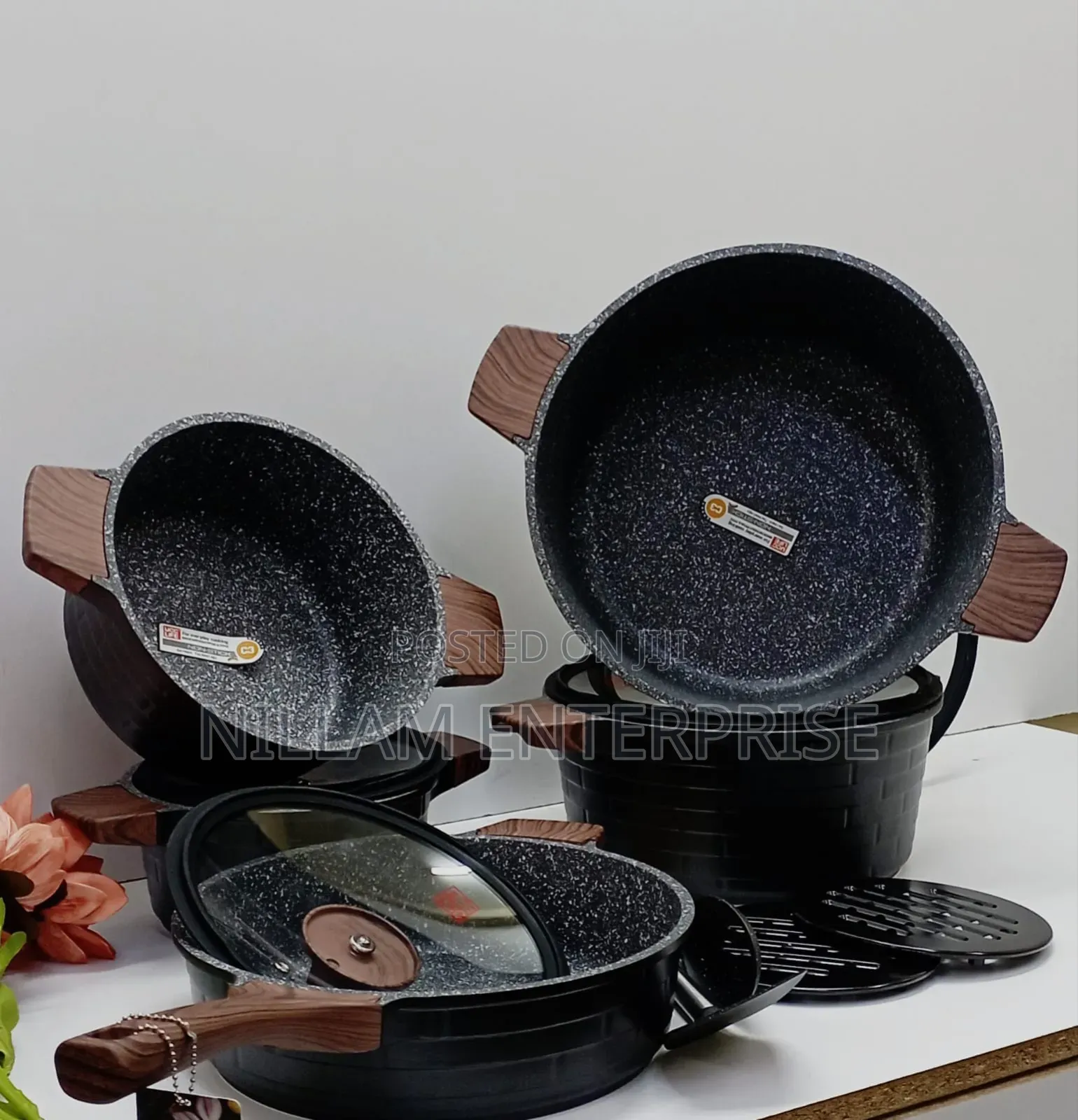 Block 13pcs Granite Coating Kitchen Cookware Set*