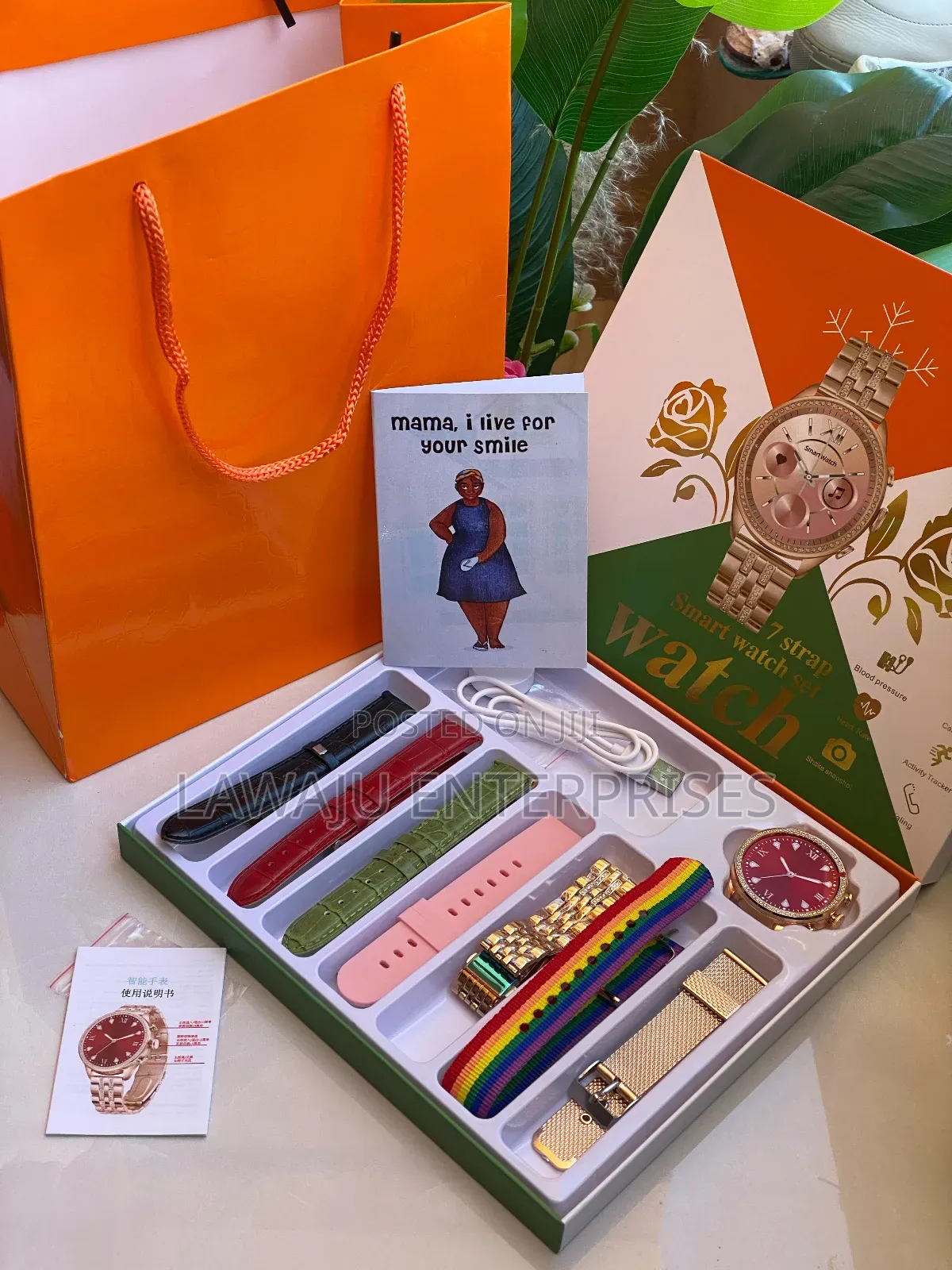 Mother's  Day Gift Pack With Smart Watch