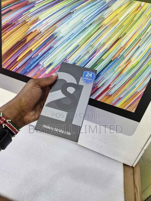 New Samsung Galaxy S21 Ultra 5G 128 GB Black - thumbnail 4