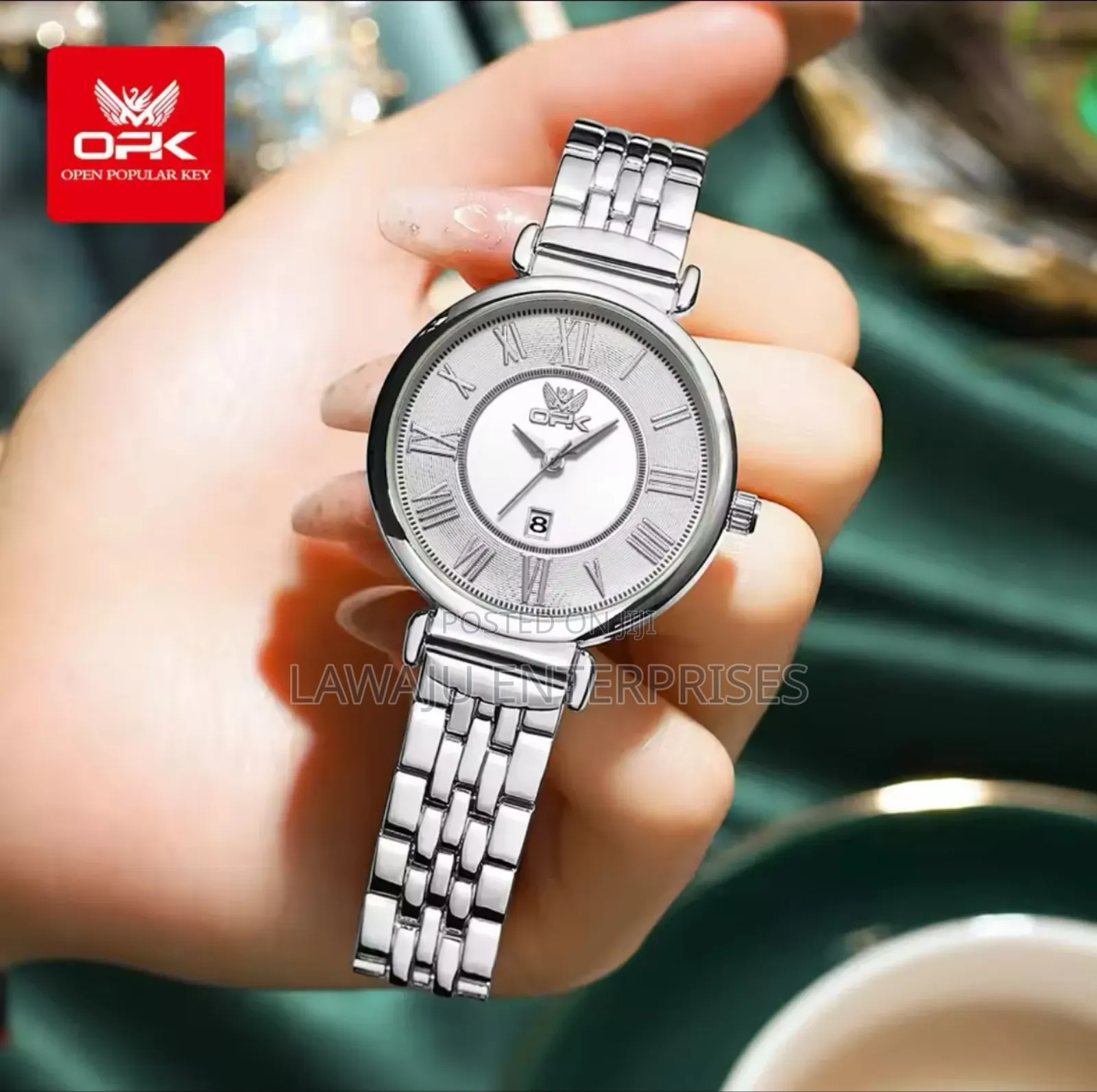 Opk Silver Ladie's Watch