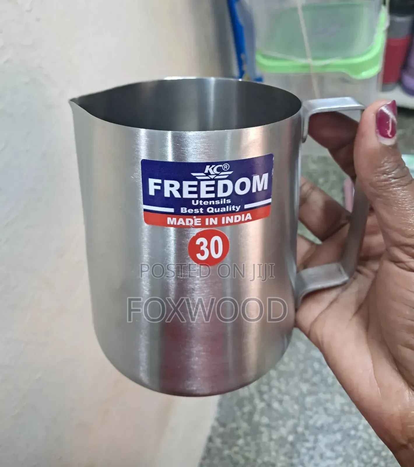 Freedom Stainless Steel Frothing/Milk Jug