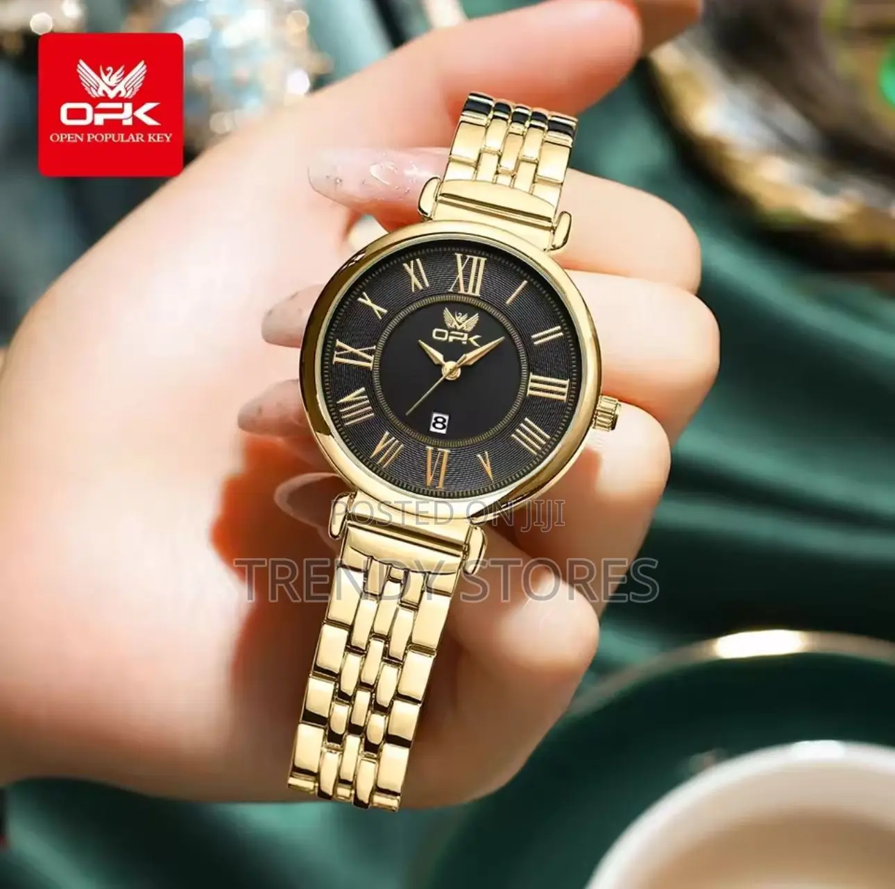Opk Ladies Gold Watch