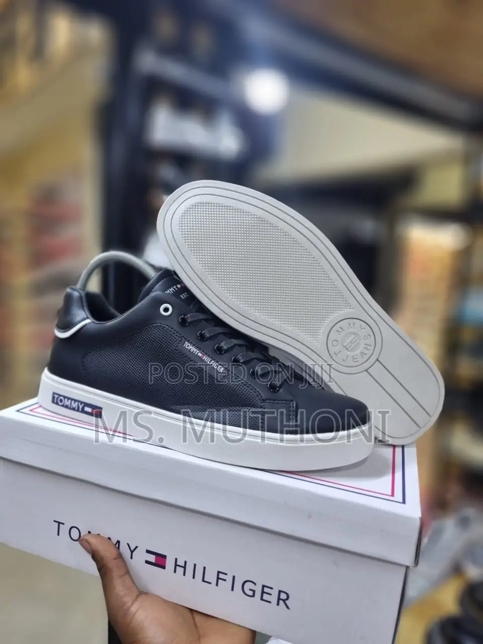 Black / Navy Blue Tommy Hilfiger Casual's 40/41/41/43/44/45