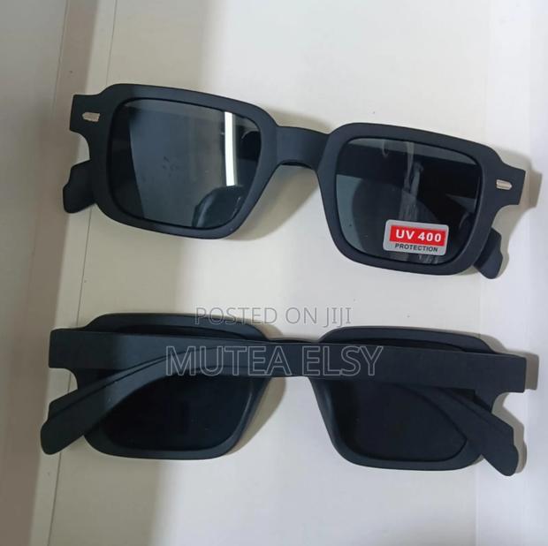 Charcoal Grey Coffee Brawn Removable Unisex Shades - thumbnail 2