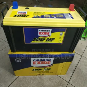 100ah/12v Chloride Exide Solar Battery Mf