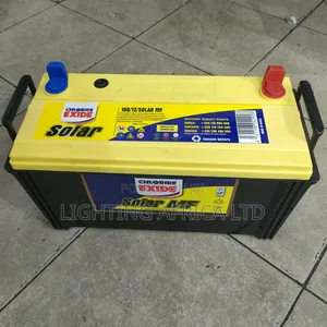 100ah/12v Chloride Exide Solar Battery Mf