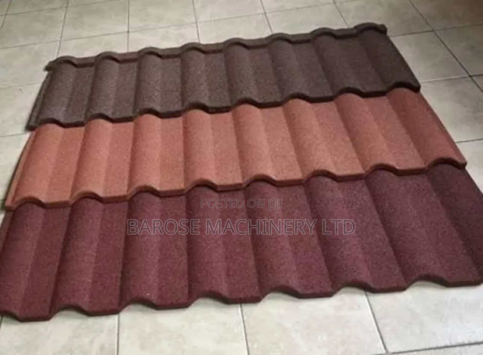 Milano Stone Coated Steel Roof Tiles