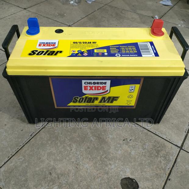Chloride Exide Solar 100ah/12v Maintenance Free Battery