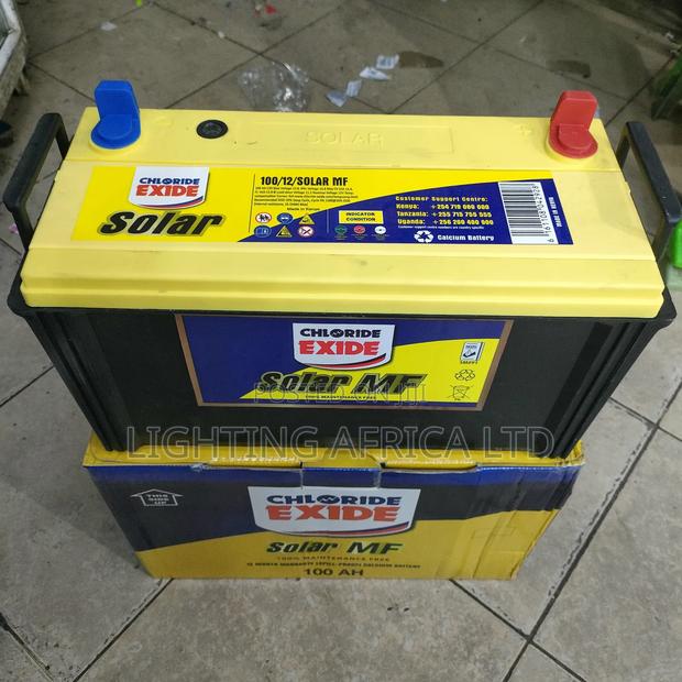 Chloride Exide Solar 100ah/12v Maintenance Free Battery - thumbnail 2