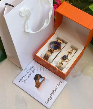 4 In 1 Mother's Day Gift Pack With Gold Watch And Bracelet - thumbnail 2