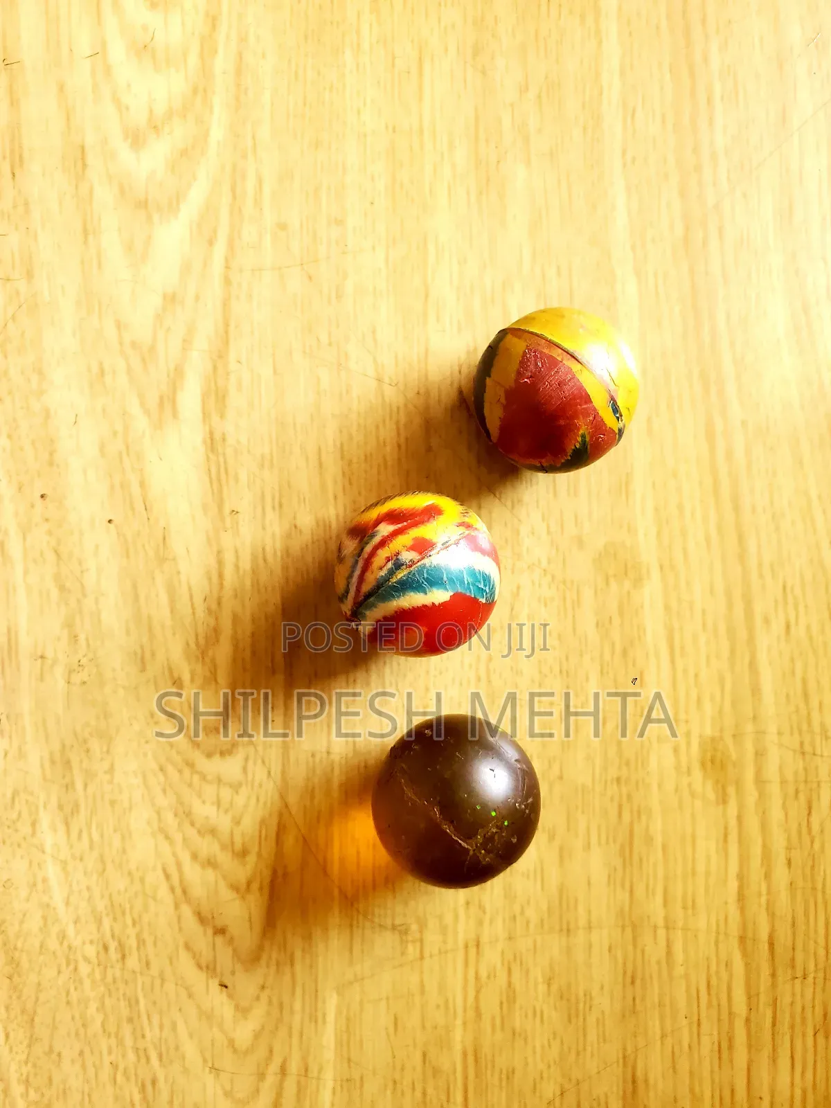 Rubber Bouncing Balls (3pcs)