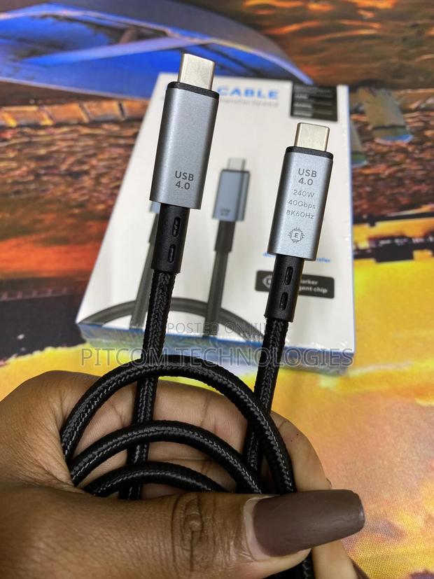Usb4.0 Type-C Cable 40gb/Ps 240w Data and Display Cable - main view