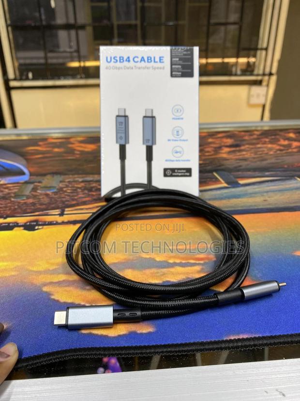 Usb4.0 Type-C Cable 40gb/Ps 240w Data and Display Cable - thumbnail 2
