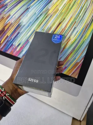 New Samsung Galaxy S20 128 GB Black