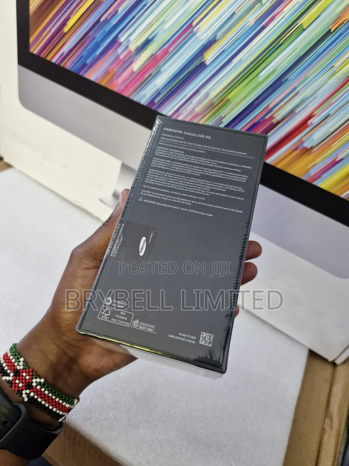 New Samsung Galaxy S20 128 GB Black