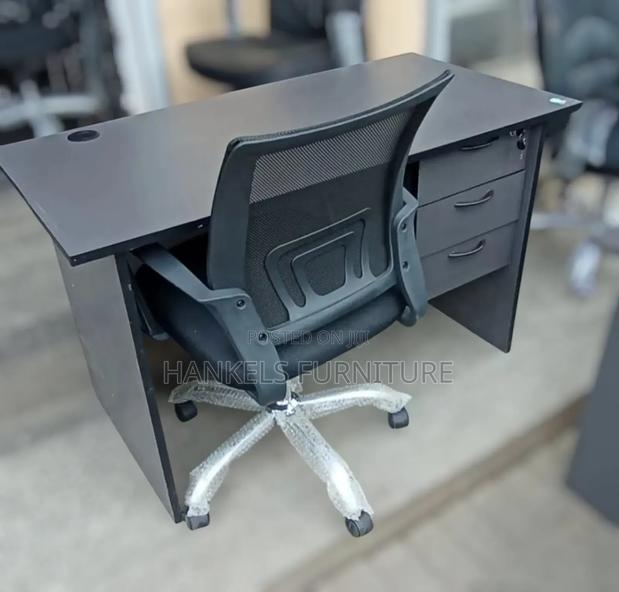 Gray Official Office Desk