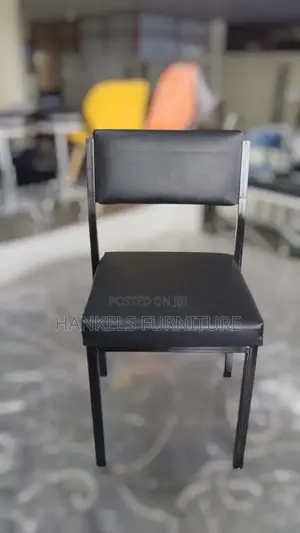 Catarina Black Metallic Chair