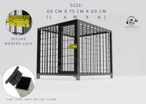 Dog Cage, Locally Fabricated - main view
