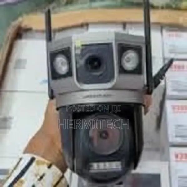 4g Solar Powered PTZ Dual Lens CCTV Camera