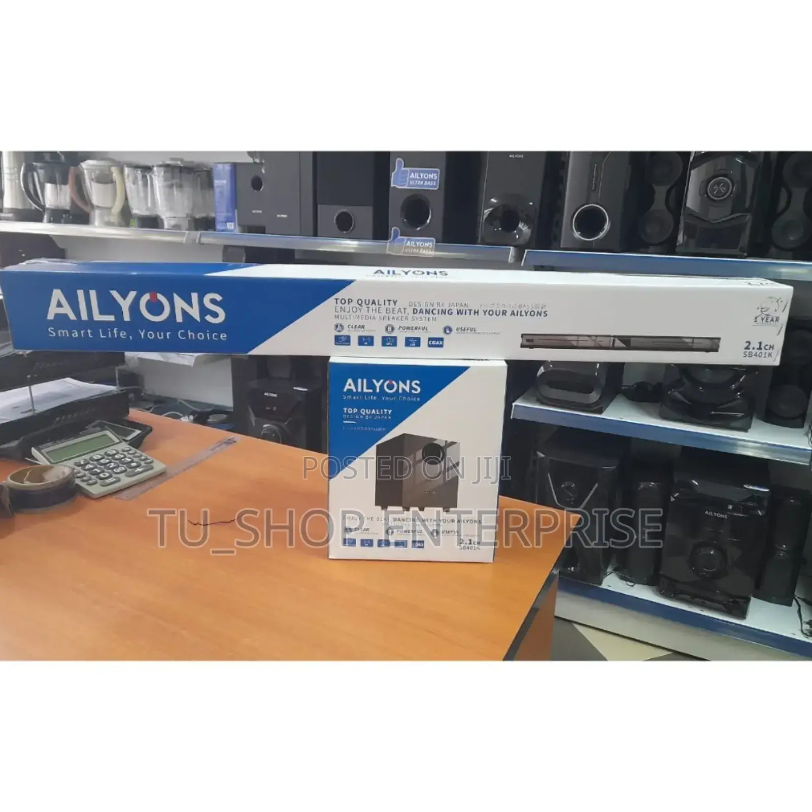Soundbar! 2.1ch Ailyons Multimedia Speaker System