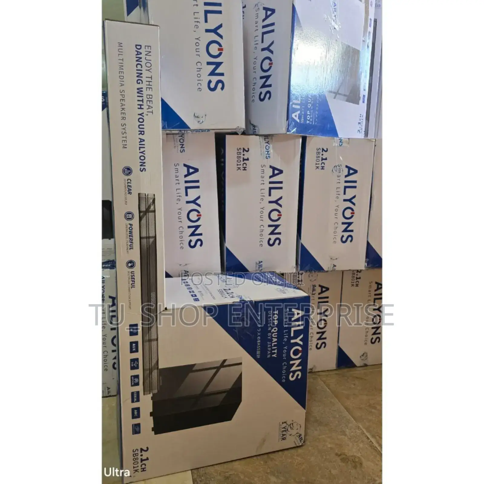 Soundbar##Soundbar!! Sb801k Ailyons Big Multimedi System