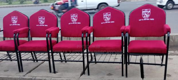 Bishop Chairs With Armrest and Logo. - main view