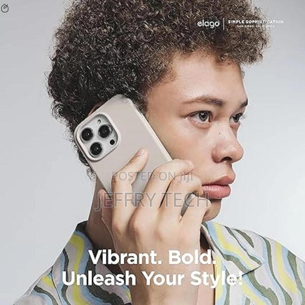 Elago Liquid Silicone Case Compatible With iPhone 15 Pro Max - thumbnail 2