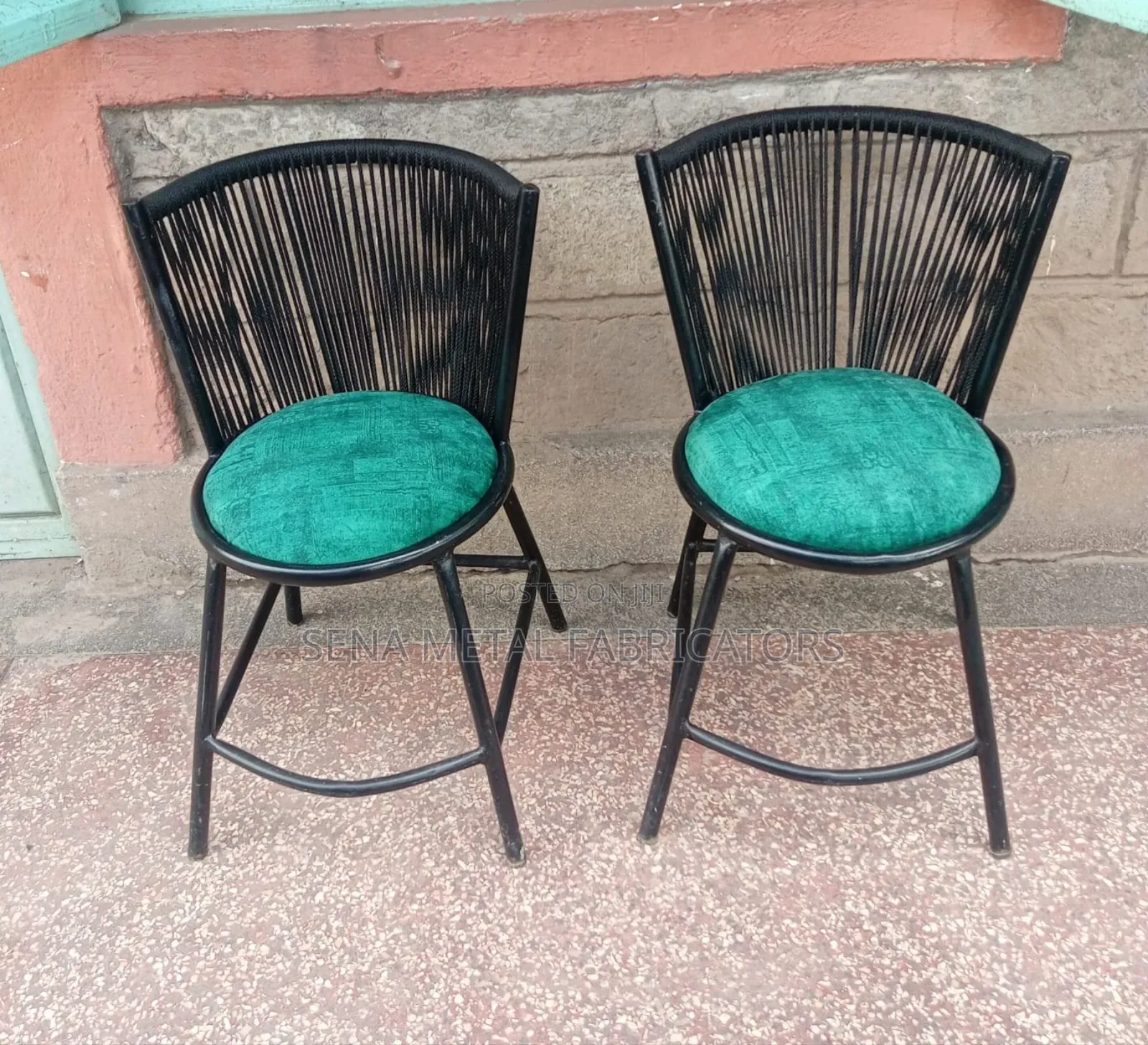 Balcony Chairs With Powdercoating Finish
