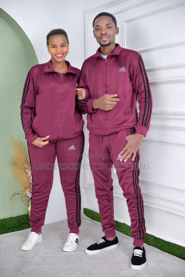 Maroon Unisex Tracksuit - main view