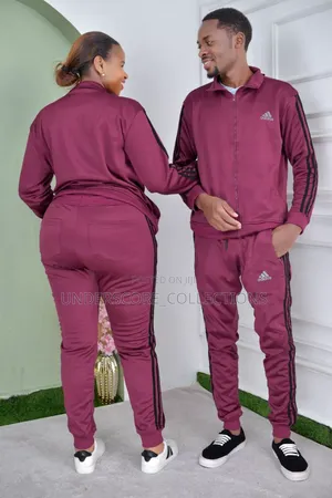 Maroon Unisex Tracksuit