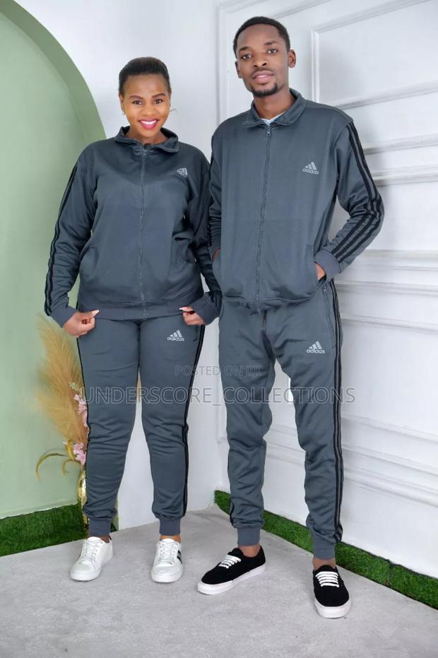 Gray Unisex Track Suits - thumbnail 2