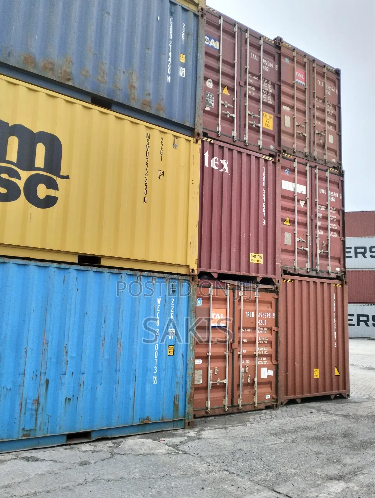 20ft Clean Shipping Containers!