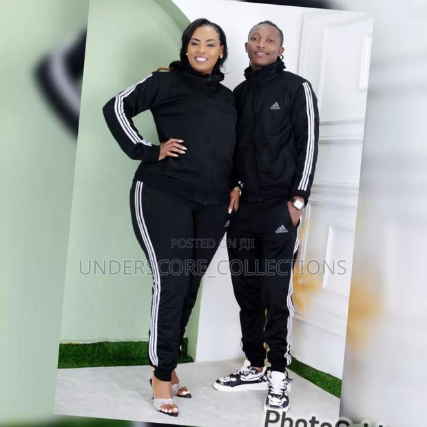 Black Unisex Track Sets - main view