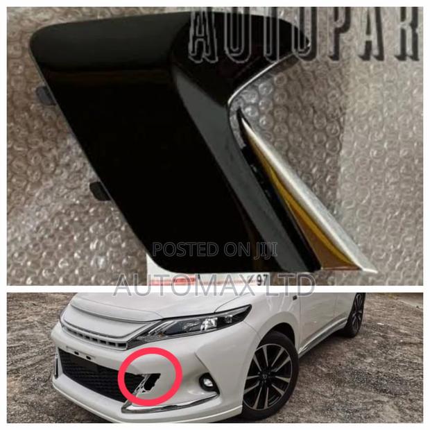 Original Front Towing Hook Eye Cover. For Toyota Harrier Gr Gs Series,