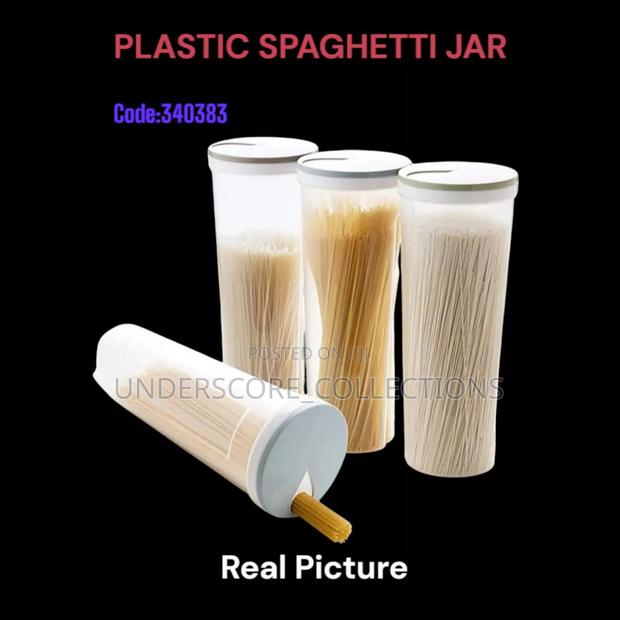 Plastic Spaghetti Jar - main view