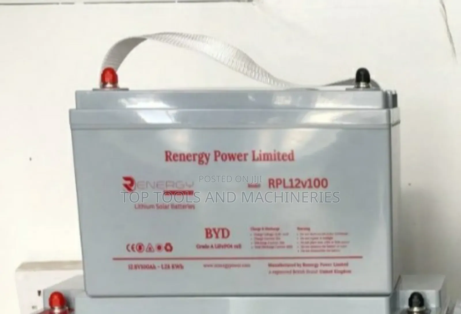 Grade a Lifepo4 12v100ah Renergy Lithium Battery