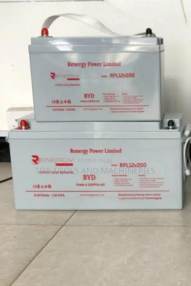 Renergy Grade a 12.8v200ah Lithium Ion Battery
