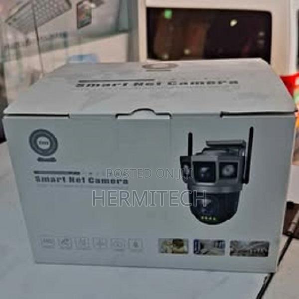 4g Solar Powered PTZ Dual Lens CCTV Camera - main view