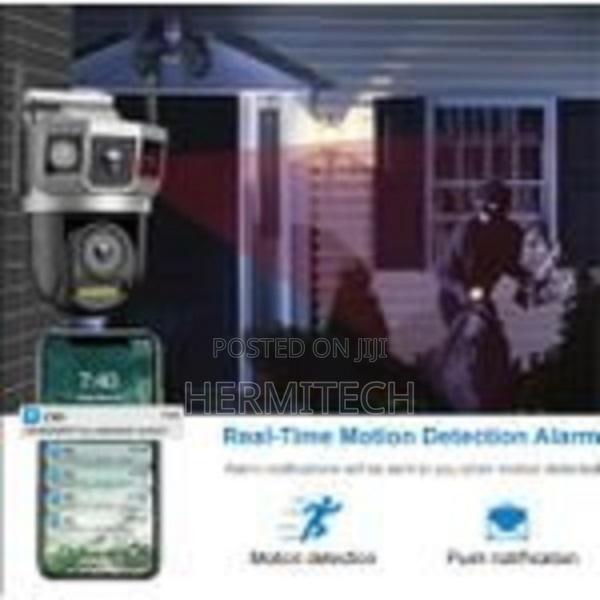 4g Solar Powered PTZ Dual Lens CCTV Camera - thumbnail 3