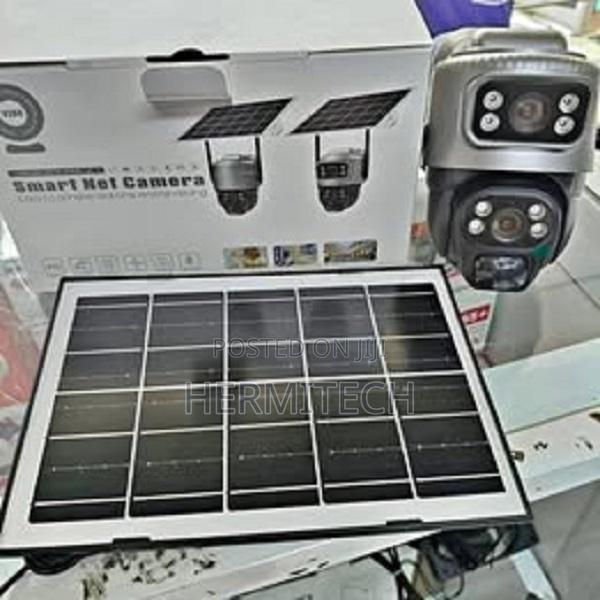4g Solar Powered PTZ Dual Lens CCTV Camera - thumbnail 4