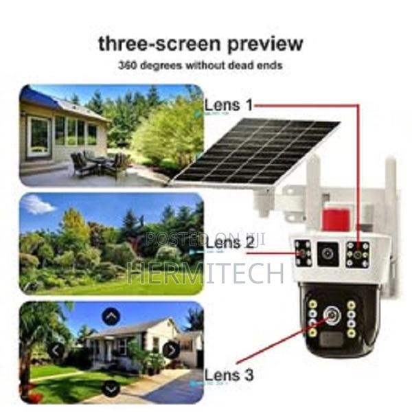 4g Solar Powered PTZ Dual Lens CCTV Camera - thumbnail 6