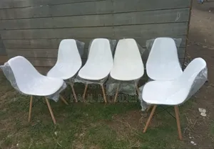 White Plastic Eames Chair