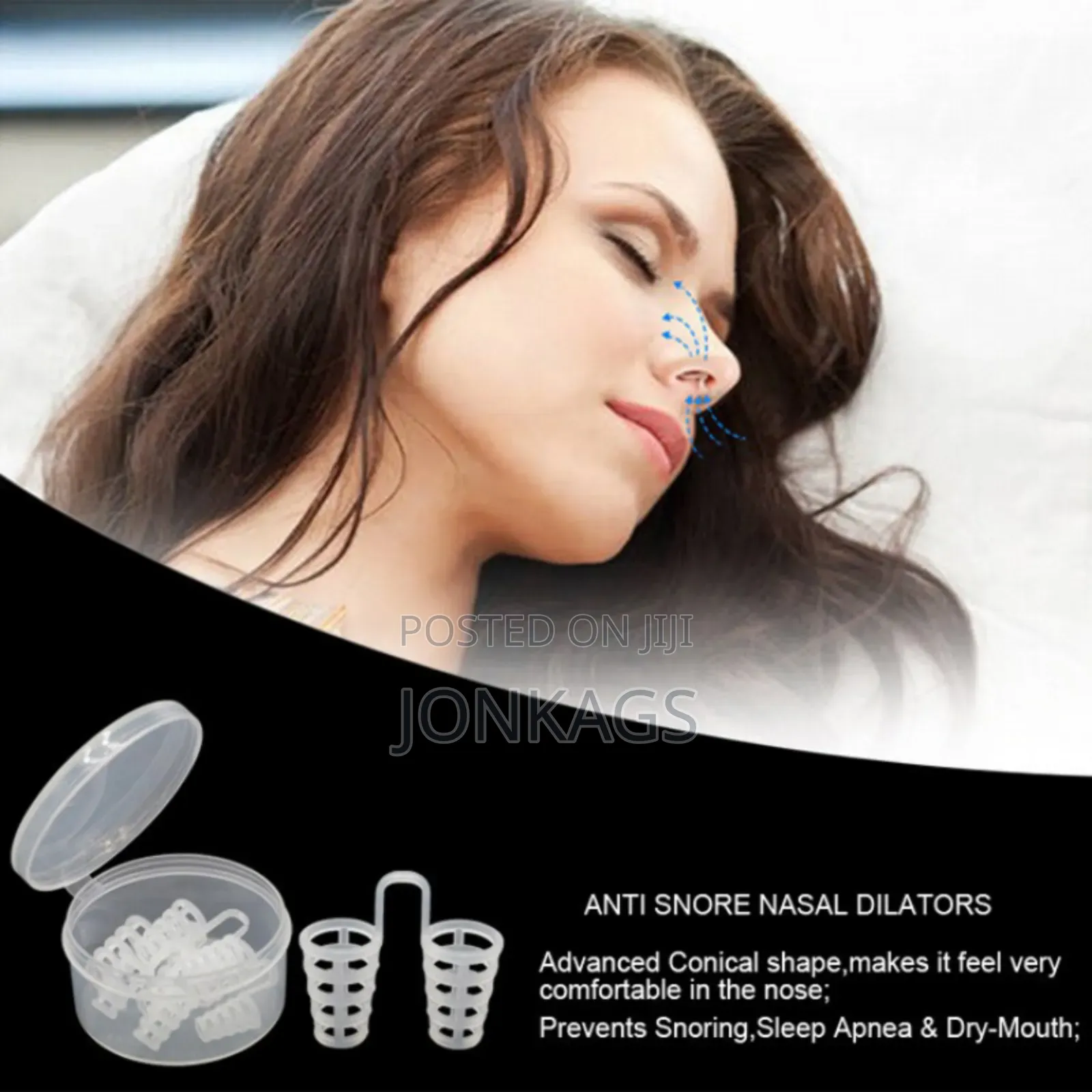 4 Pieces Anti-Snore Clips