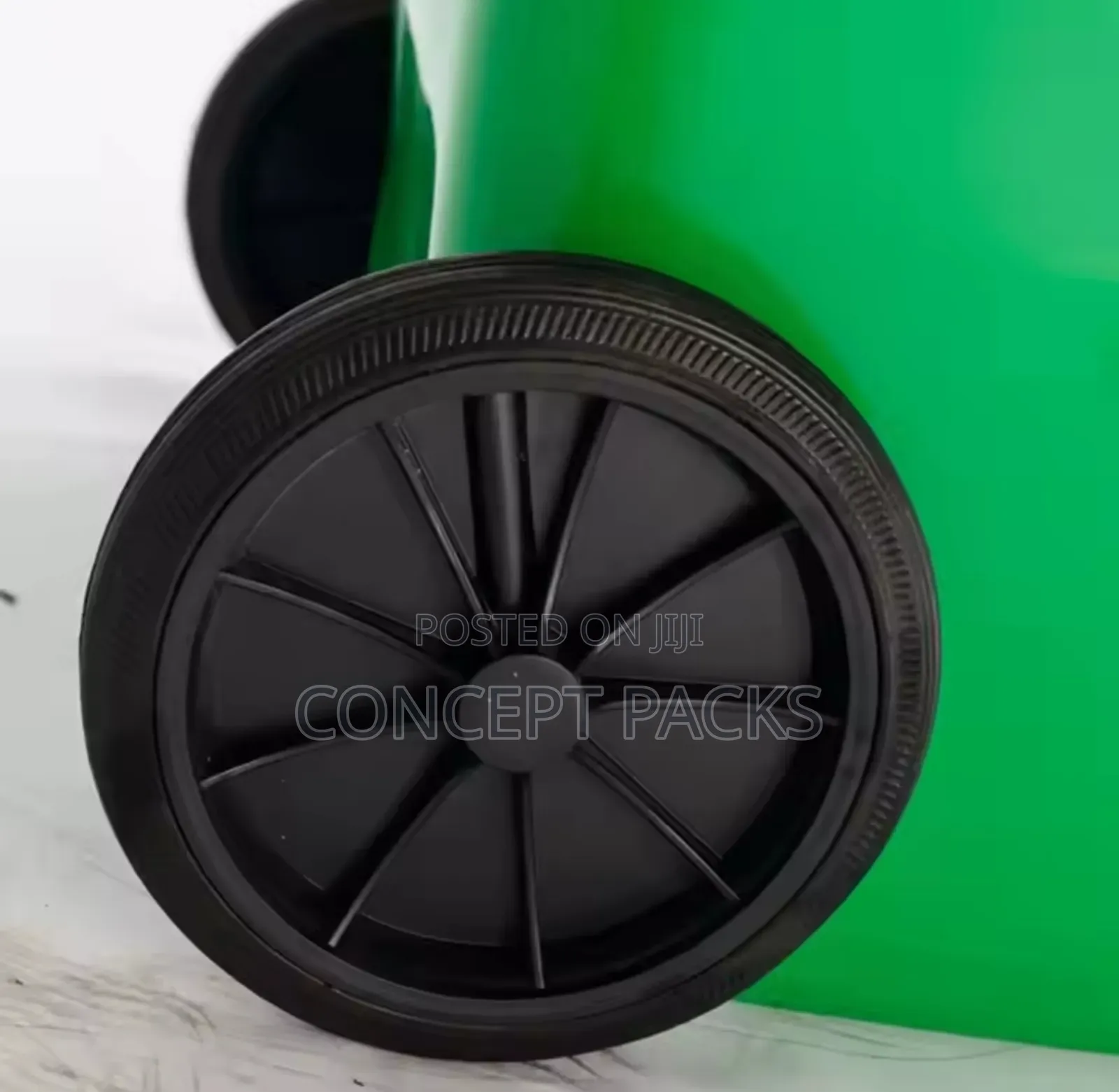 Outdoor Waste Bin 120litres Green