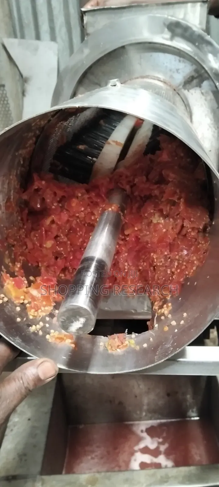 Whole Tomato Paste Fruit Pulping Making Machine Industrial