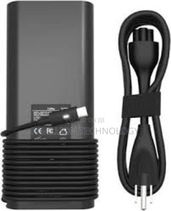 Dell 90watts Charger Oval Original - thumbnail 4
