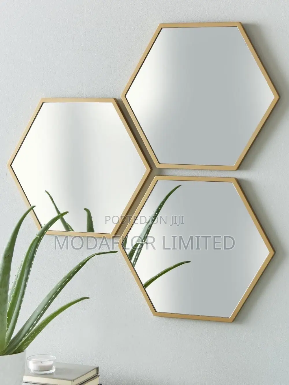 Diy Friendly Hexagon Acrylic Mirrors