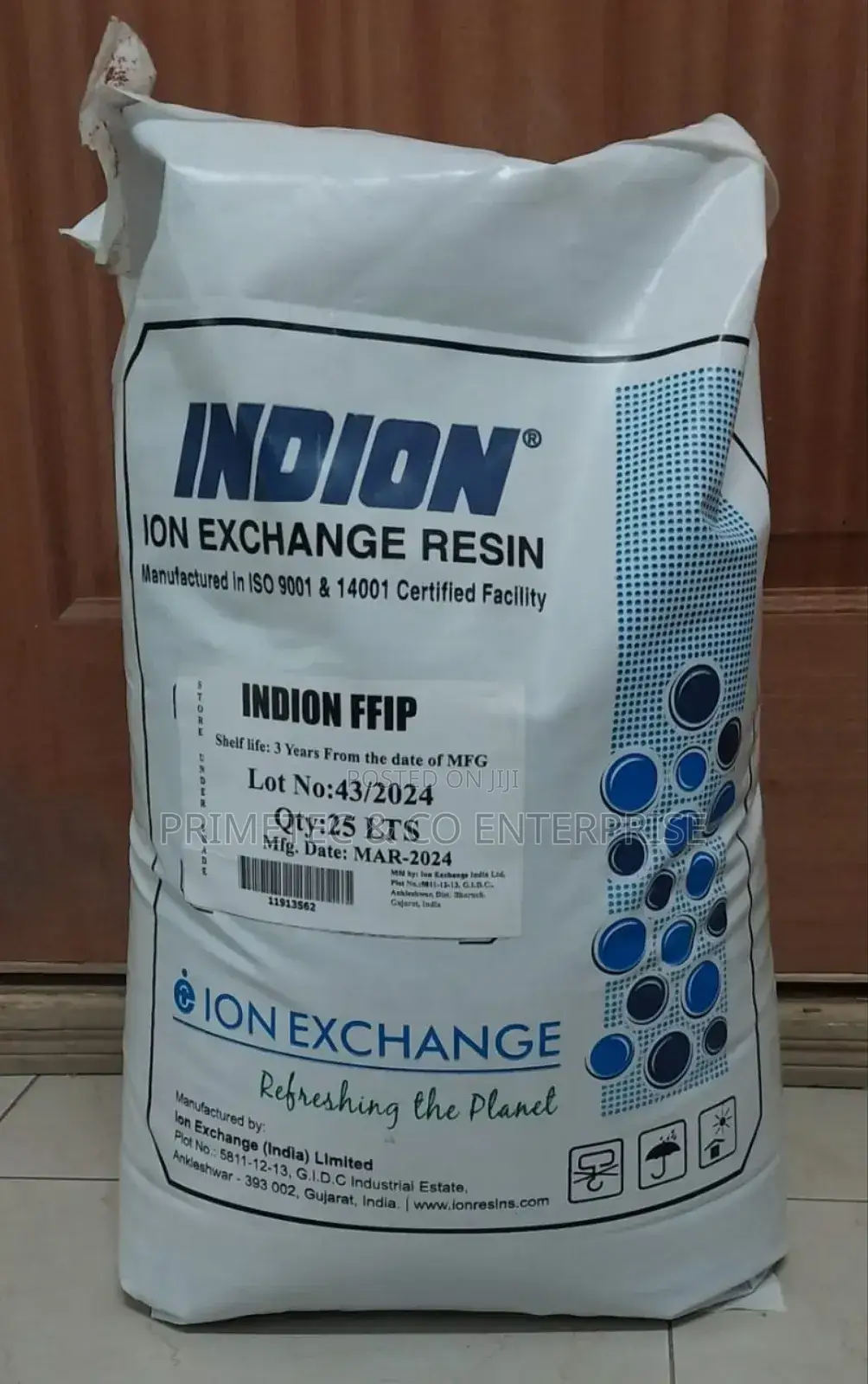 Ionic Exchange Resin Cation and Anion