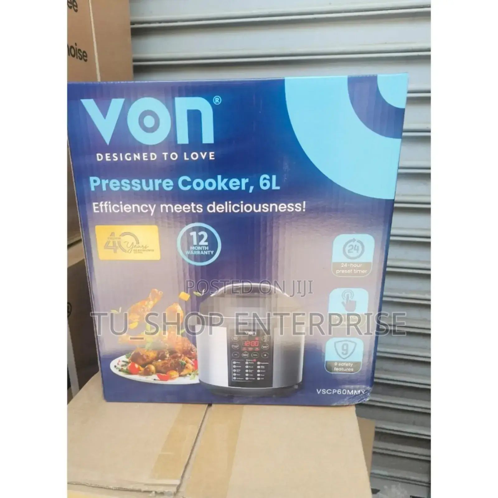 Pressure ! 6 Litres Von Electric Pressure Cooker