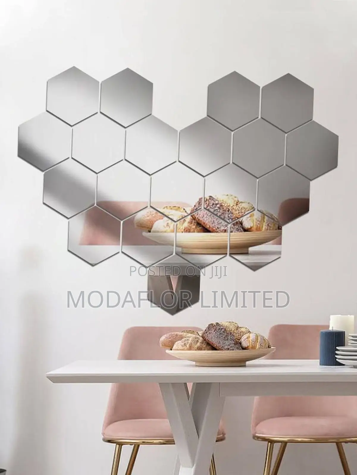 Arrange Your Hexagons- Hexagon Acrylic Mirrors
